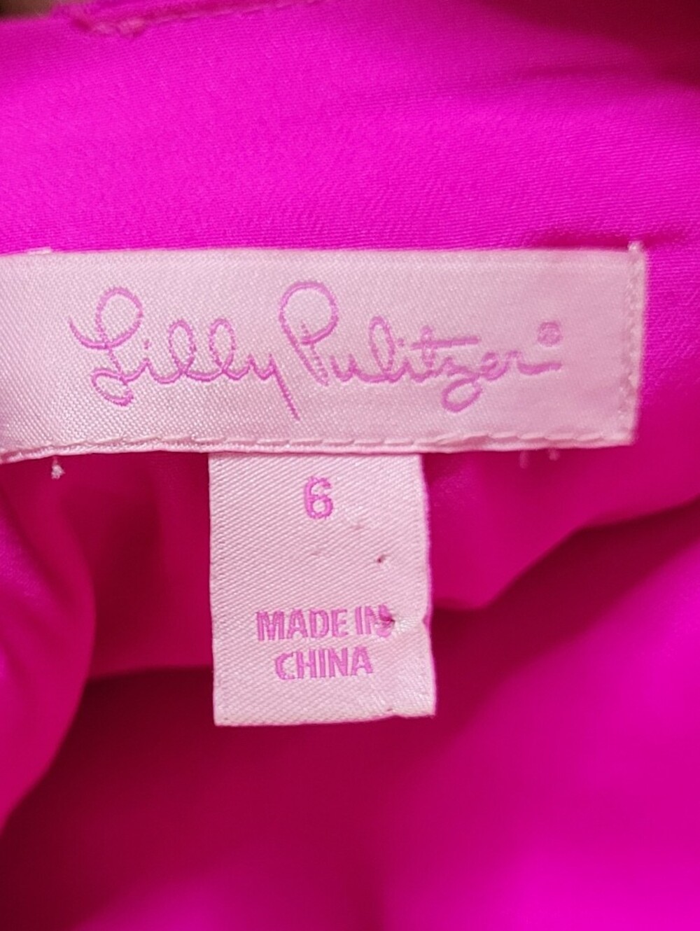Lilly Pulitzer Mambo Pink Kiri Peplum Dress 6 - Picture 8 of 11